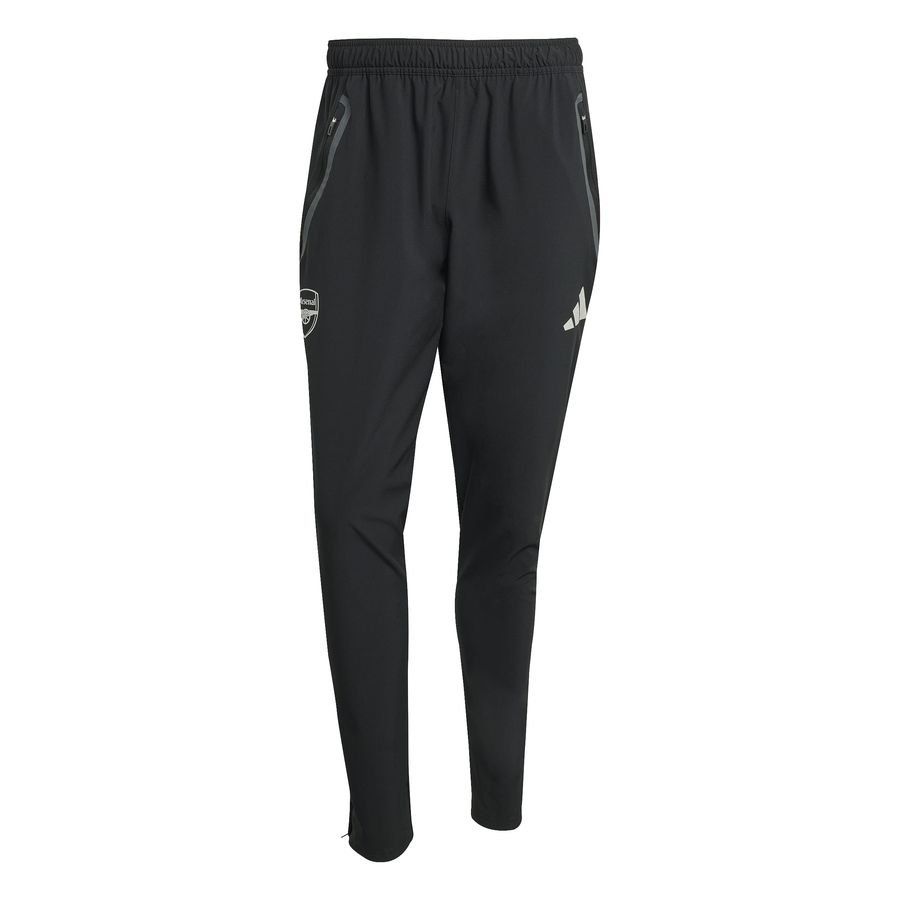 Arsenal Training Trousers Tiro 25 Competition Vis Tech Travel - Black - Men's-SoccerKits Hub | Buy Soccer Jerseys Online